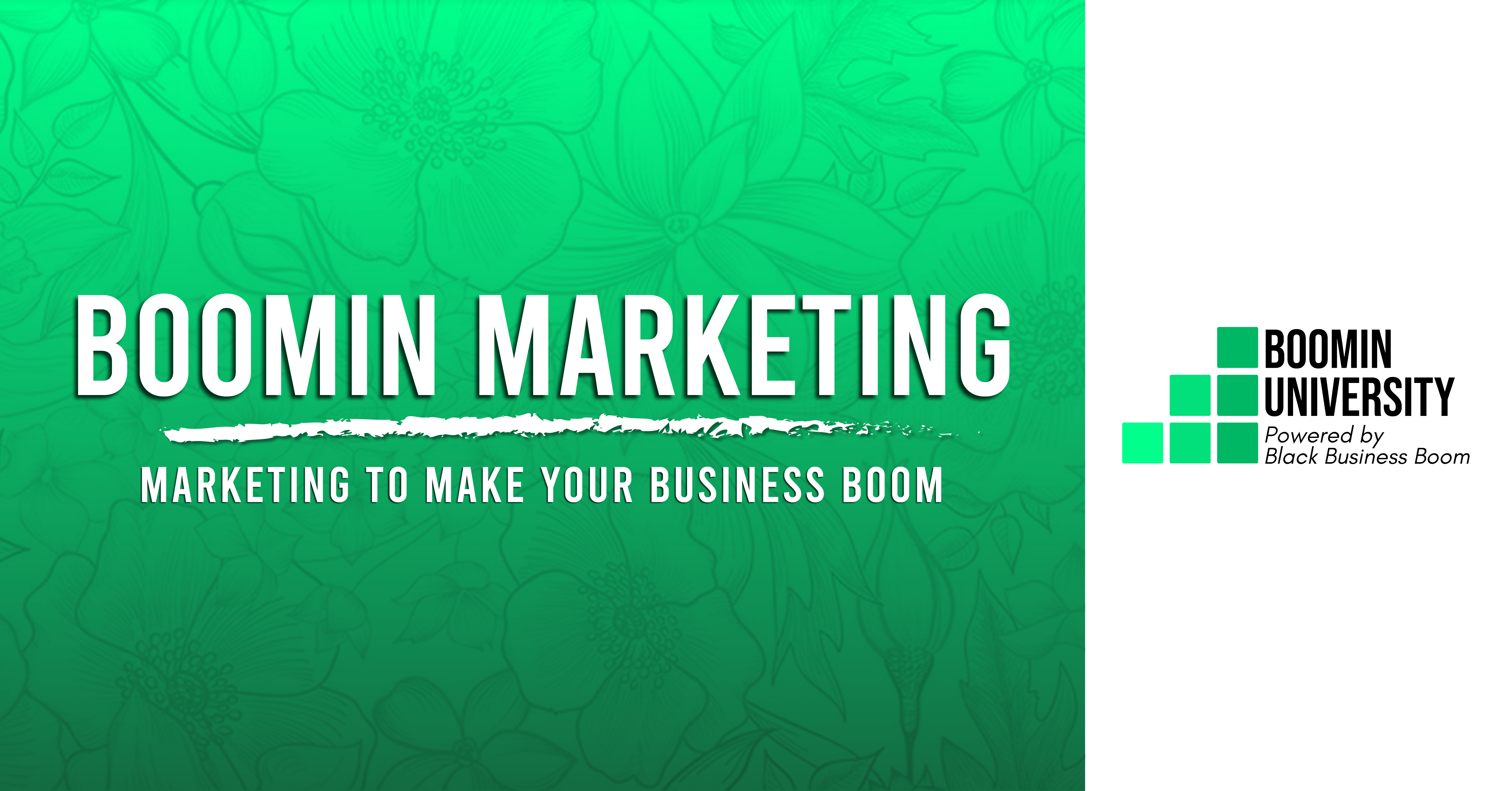 Boomin Marketing MDHA Course